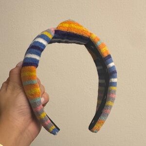 Lele Sadoughi Multicolor Striped Headband